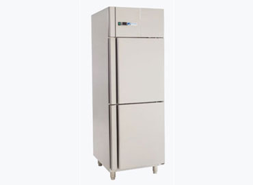 ss 2 door vertical freezer