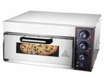 Single deck pizza oven